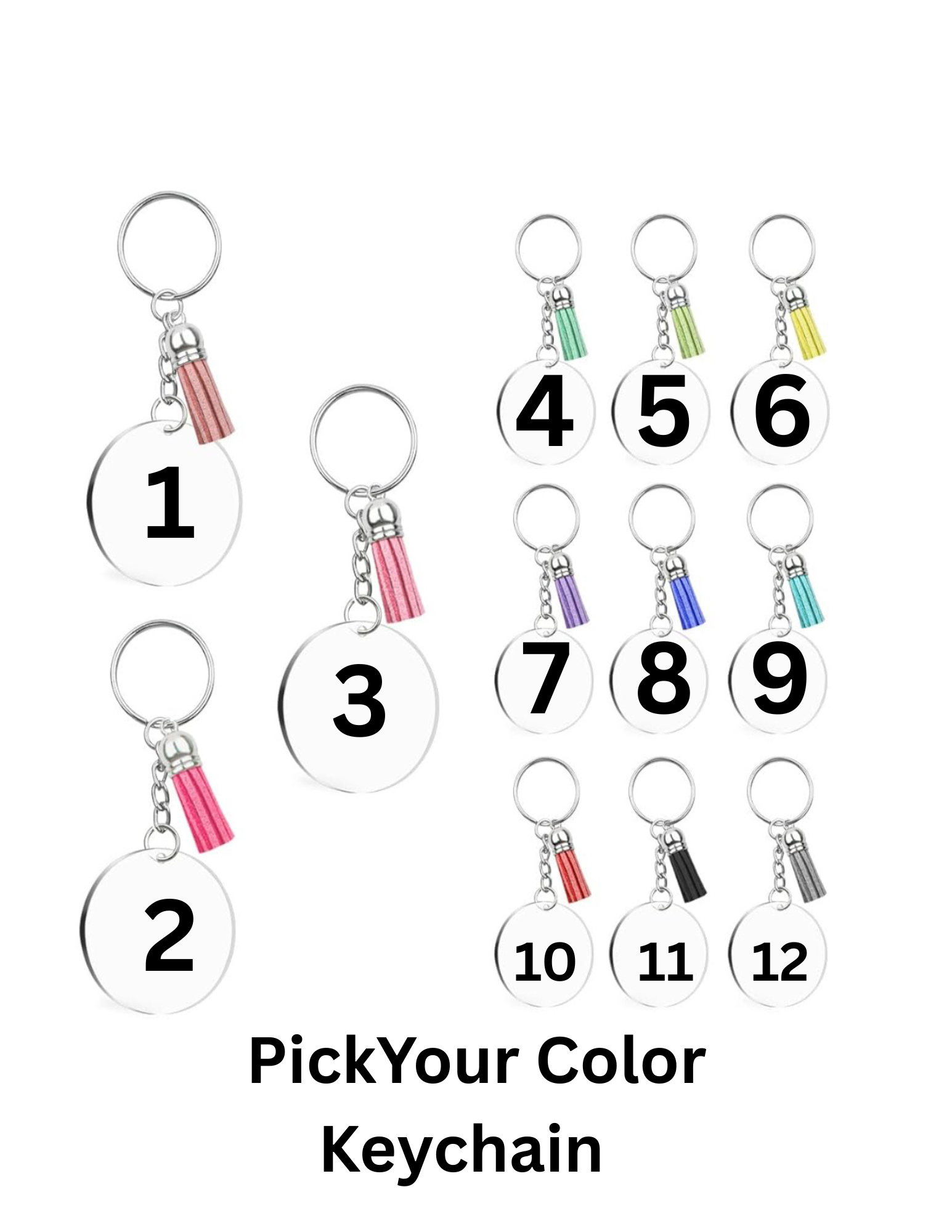 Sports Ball Keychain