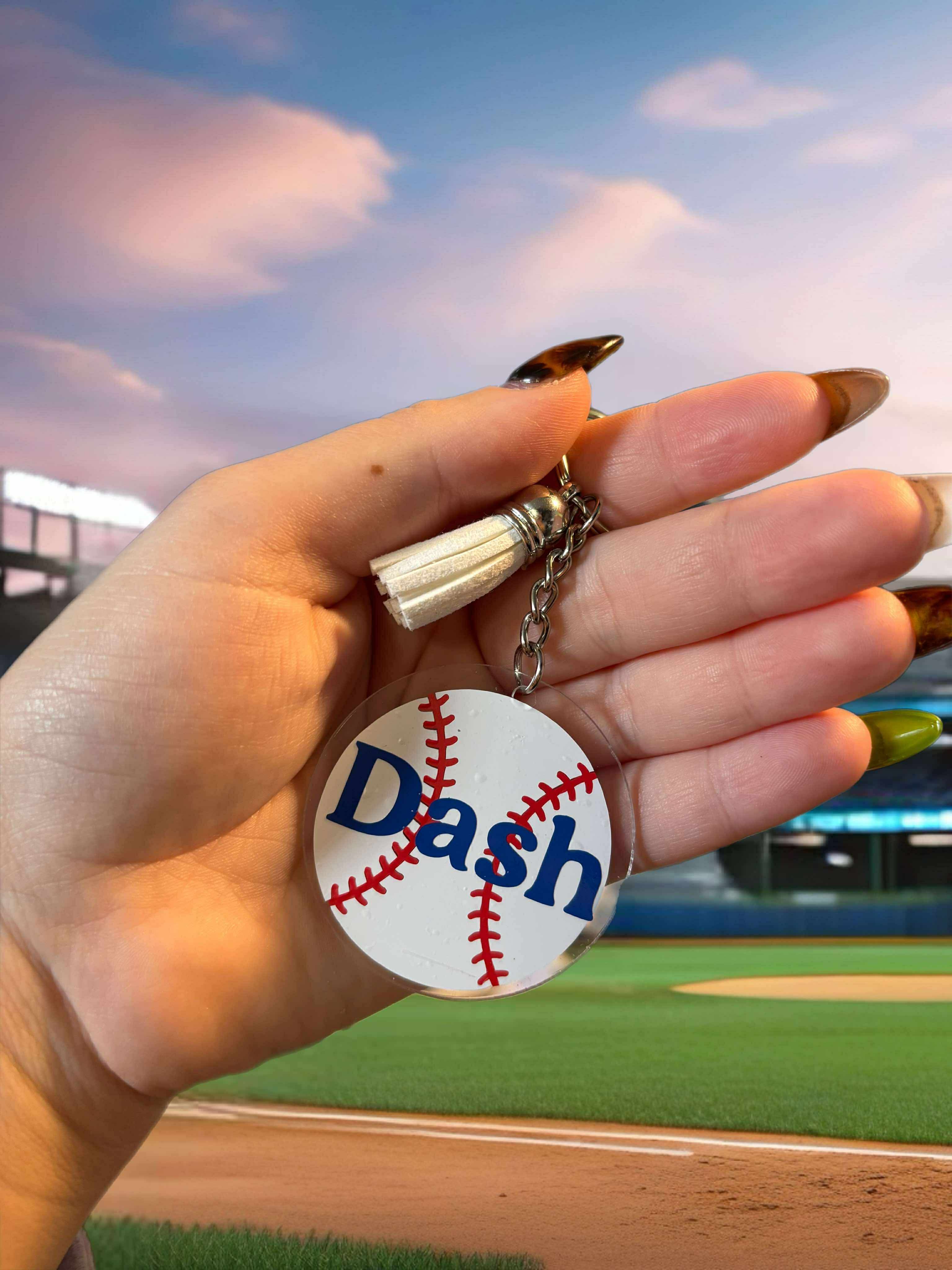 Sports Ball Keychain