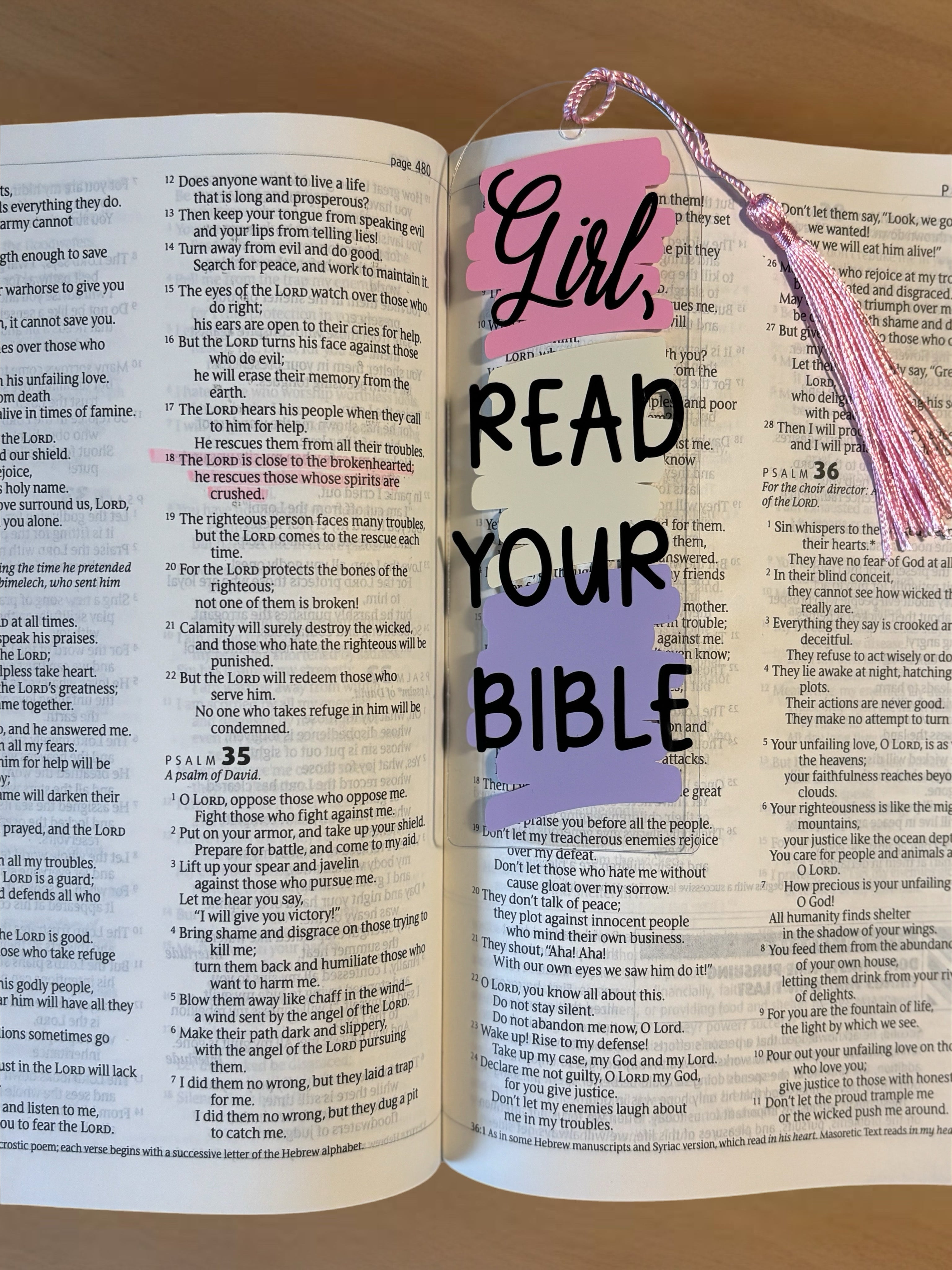 Girl Read Your Bible