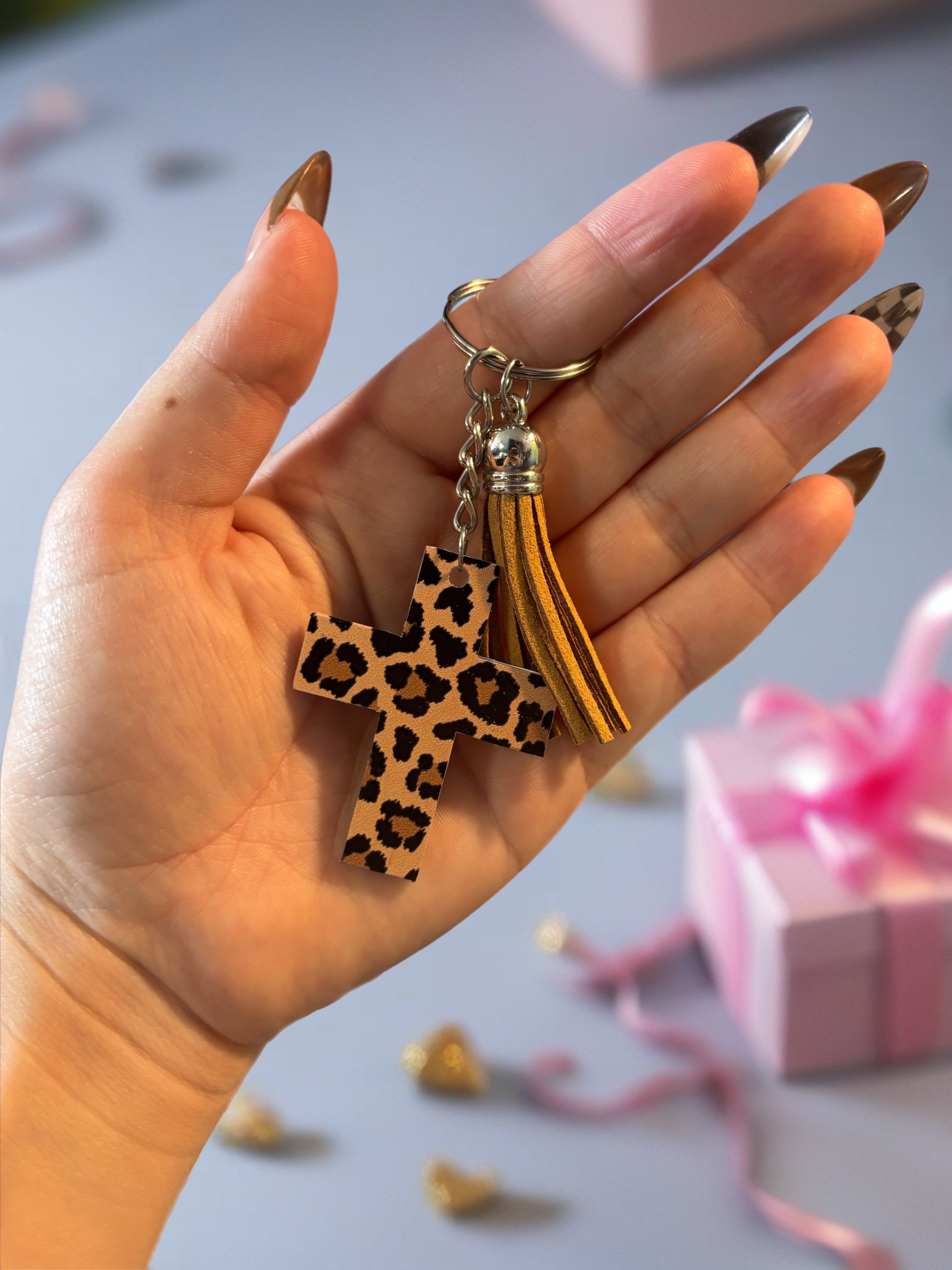 Cross Keychain