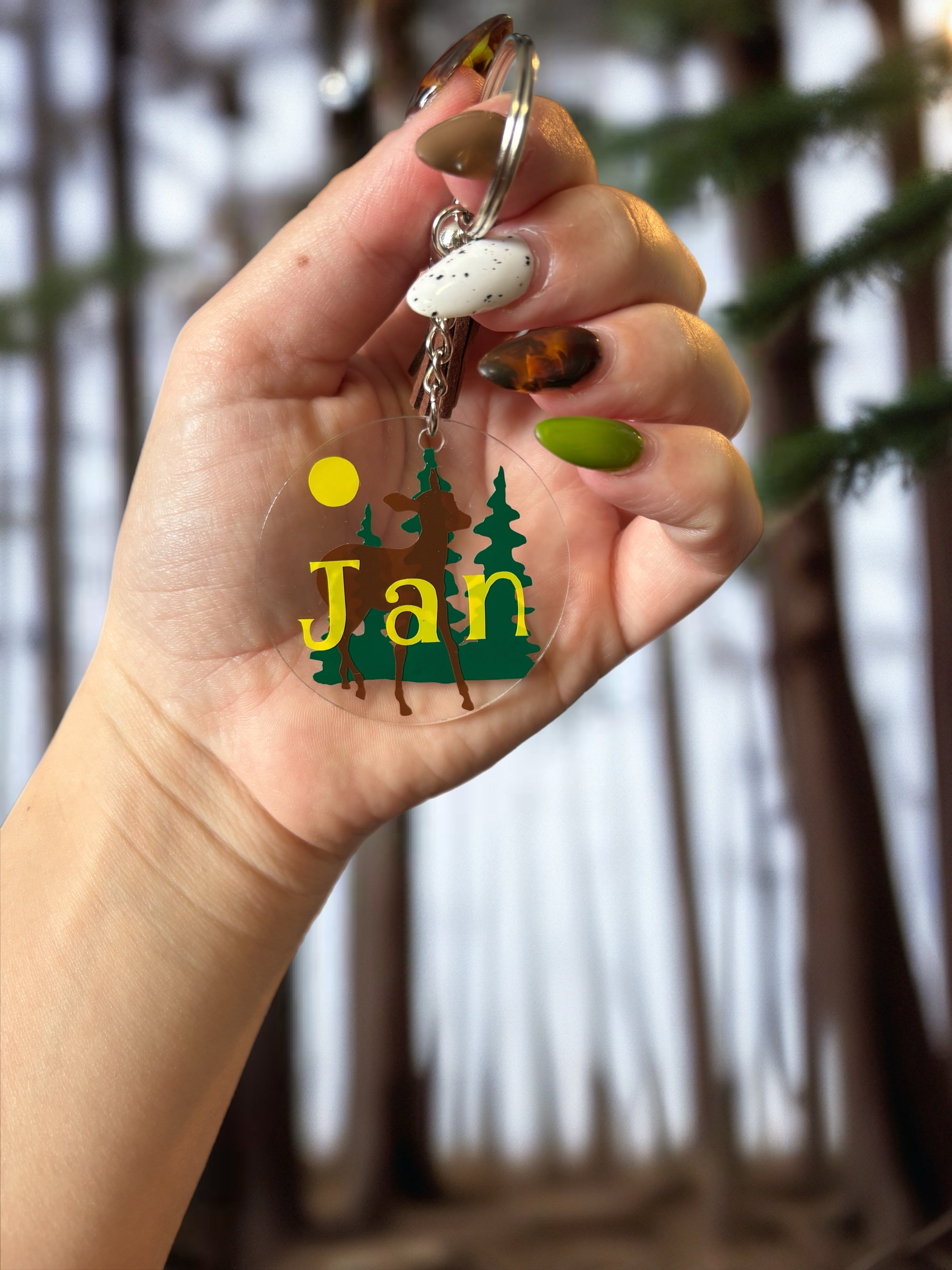 Woodland Keychain